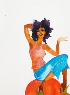 Wangechi Mutu - Studies of Crystal Waters (2001)