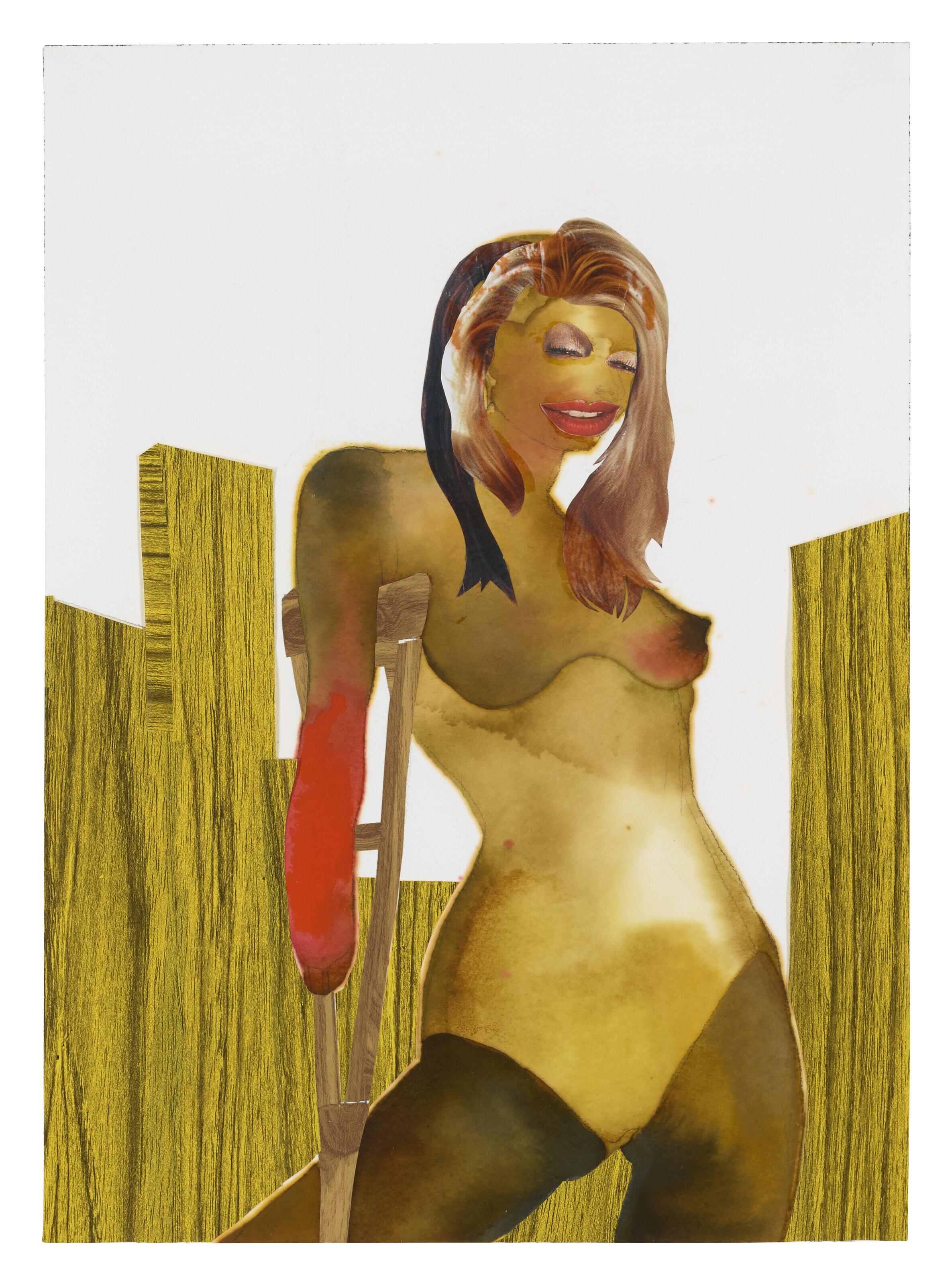 Wangechi Mutu - Untitled (Pin-Up no.2)