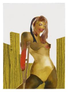 Wangechi Mutu - Untitled (Pin-Up no.2)