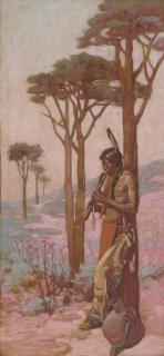 Warren Eliphalet Rollins - The Flute Player