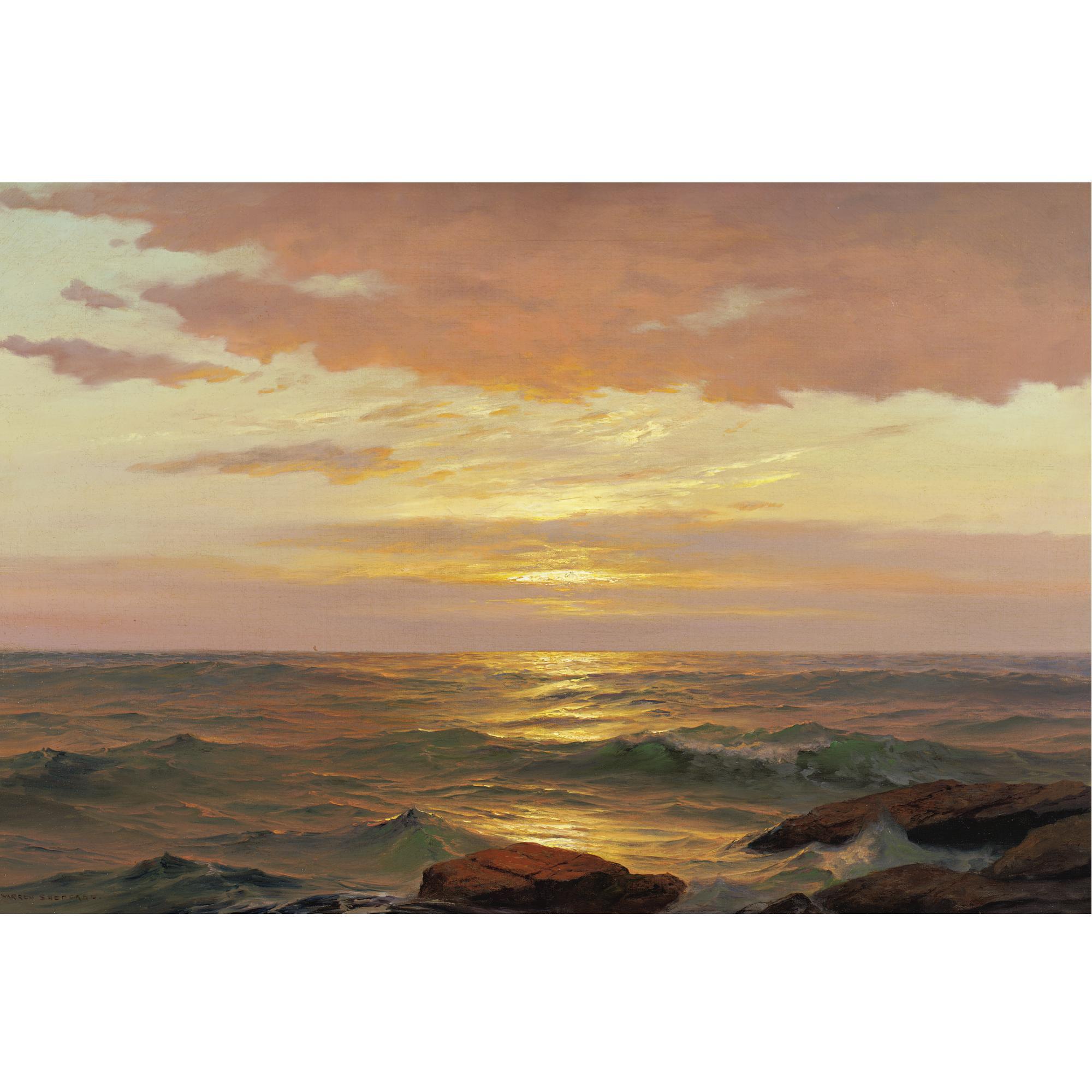 Warren Sheppard - Sunrise, Bay Of Fundy  
