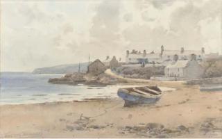 Warren Williams, A.R.C.A. - Early Evening On The Welsh Coast