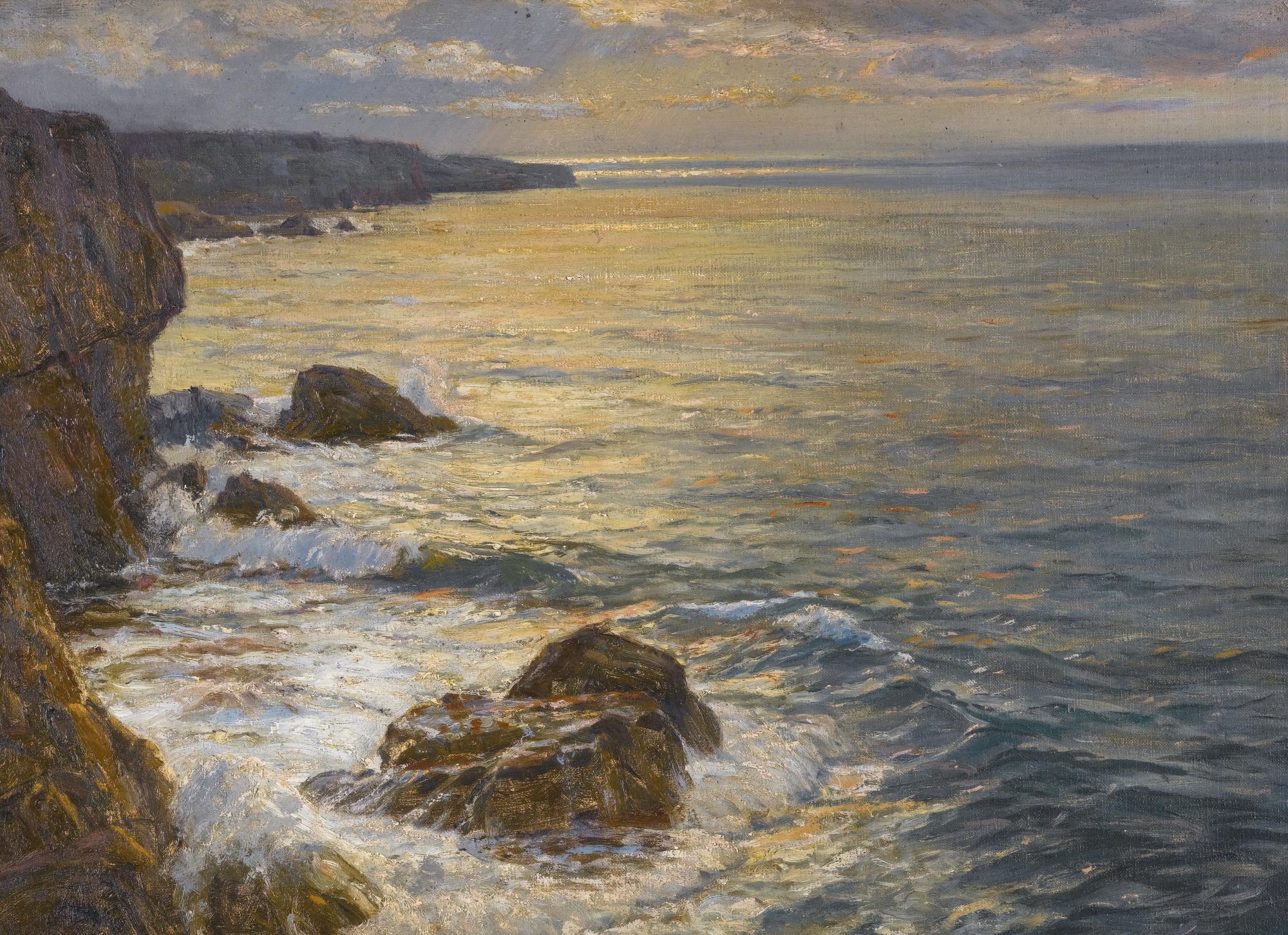 Wartan Makhokian - Armenian Coastal Landscape