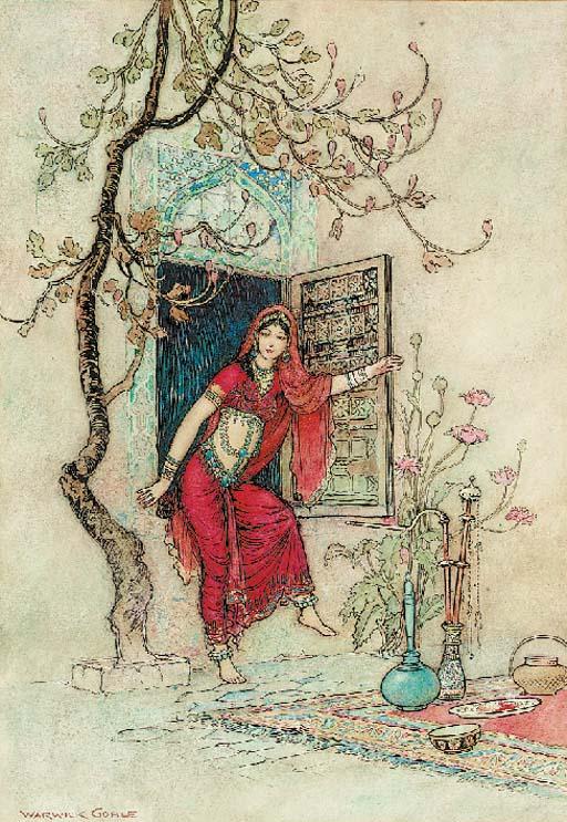 Warwick Goble - The dancing girl