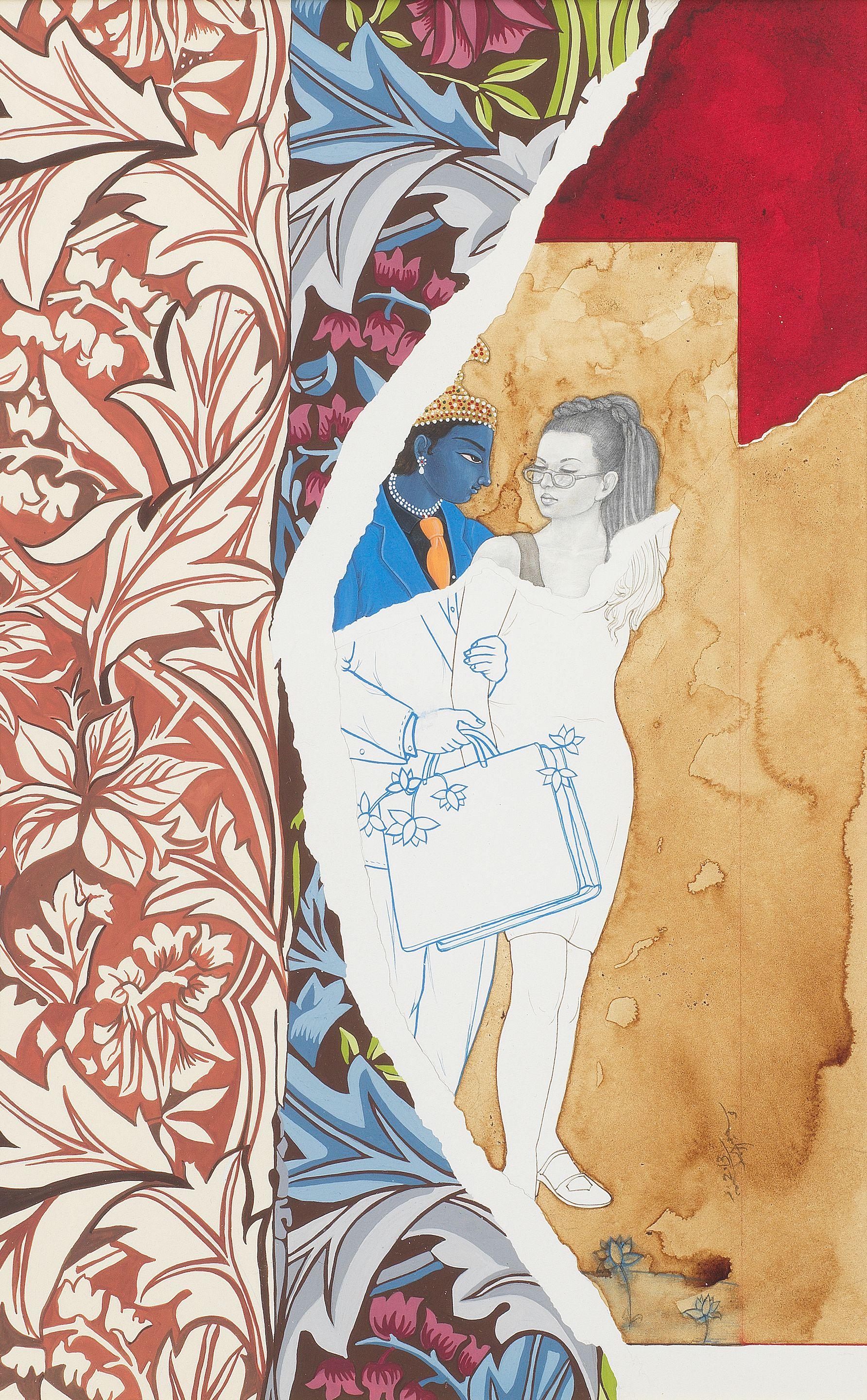 Waseem Ahmed - Untitled (Contemporary Krishna)