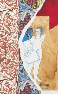 Waseem Ahmed - Untitled (Contemporary Krishna)