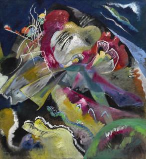 Wassily Kandinsky - Bild Mit Weissen Linien (Painting With White Lines)  