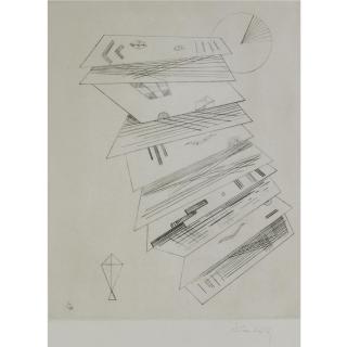 Wassily Kandinsky - Cahier D\'Art: Plate Two (Roethel 196)