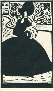 Wassily Kandinsky - Dame mit Muff