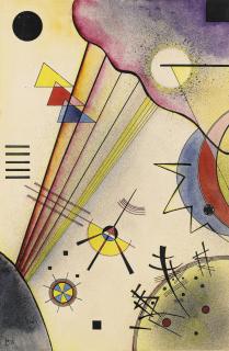 Wassily Kandinsky - Deutliche Verbindung (Clear Connection)