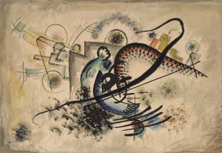 Wassily Kandinsky - Die Schwarze Linie (The Black Line)