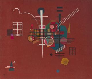 Wassily Kandinsky - Dumpfes Rot