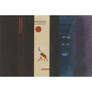 Wassily Kandinsky - Dunkle Seiten (Dark Sides)