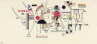 Wassily Kandinsky - Entwurf Zu \'Leicht Zusammen\'
