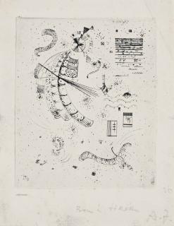 Wassily Kandinsky - Etching for 24 Essais de Jakovski