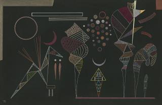 Wassily Kandinsky - Étude Pour \'Contrastes Réduits\'