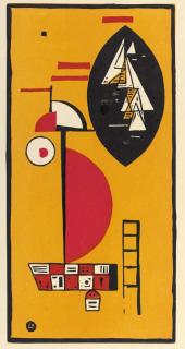 Wassily Kandinsky - Holzschnitt für die Editions Cahiers d\'art (Roethel 193)