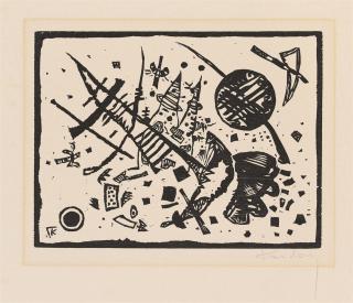 Wassily Kandinsky - Holzschnitt für die Ganymed-Mappe