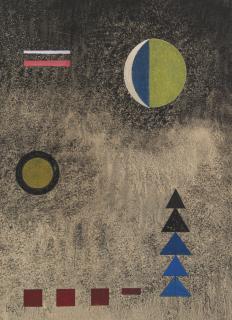 Wassily Kandinsky - Im lockeren Schwarz