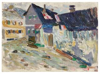 Wassily Kandinsky - Kallmünz - Regentag