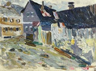 Wassily Kandinsky - Kallmünz, Regentag