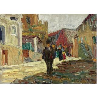 Wassily Kandinsky - Kallmünz - Vilsgasse Ii