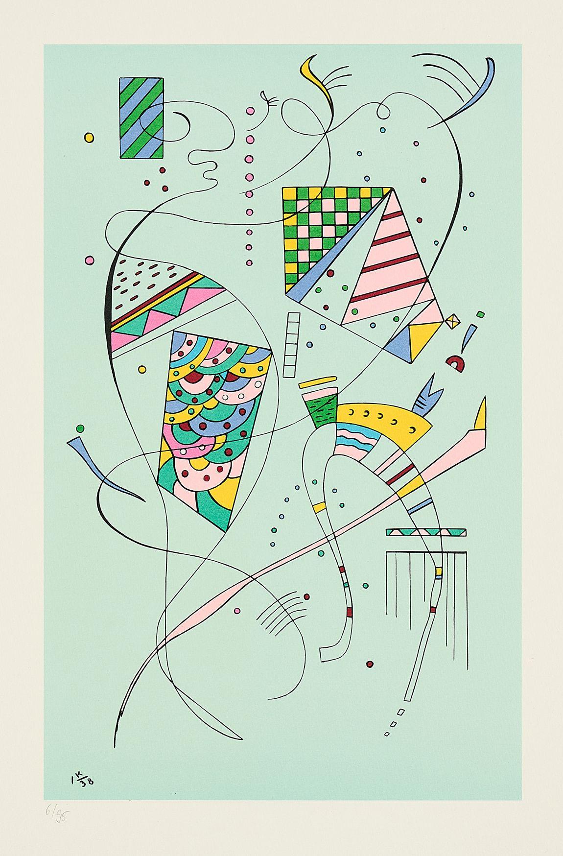 Wassily Kandinsky - Kleine Bewegung.