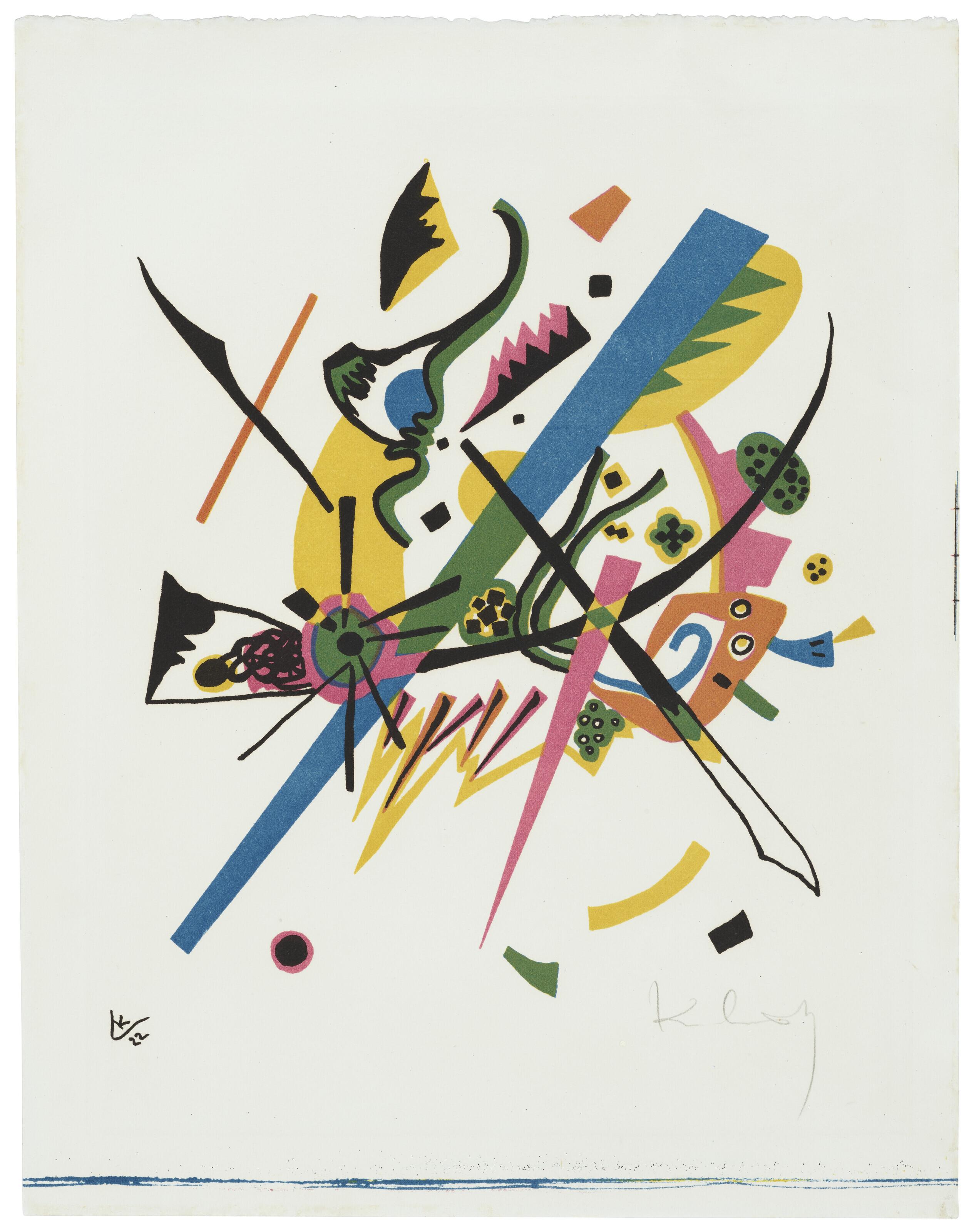 Wassily Kandinsky - Kleine Welten I, from: Kleine Welten