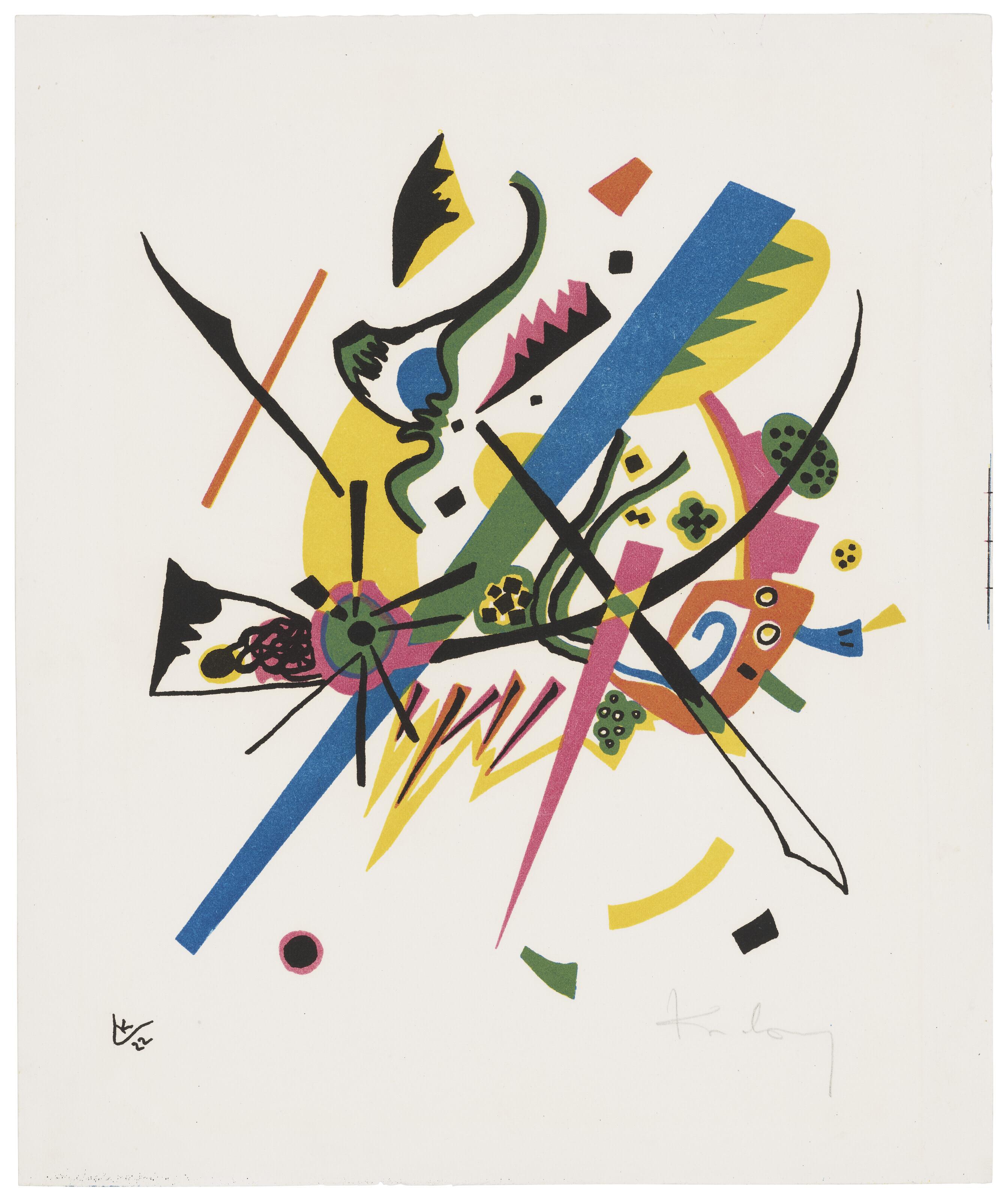 Wassily Kandinsky - Kleine Welten I, from: Kleine Welten
