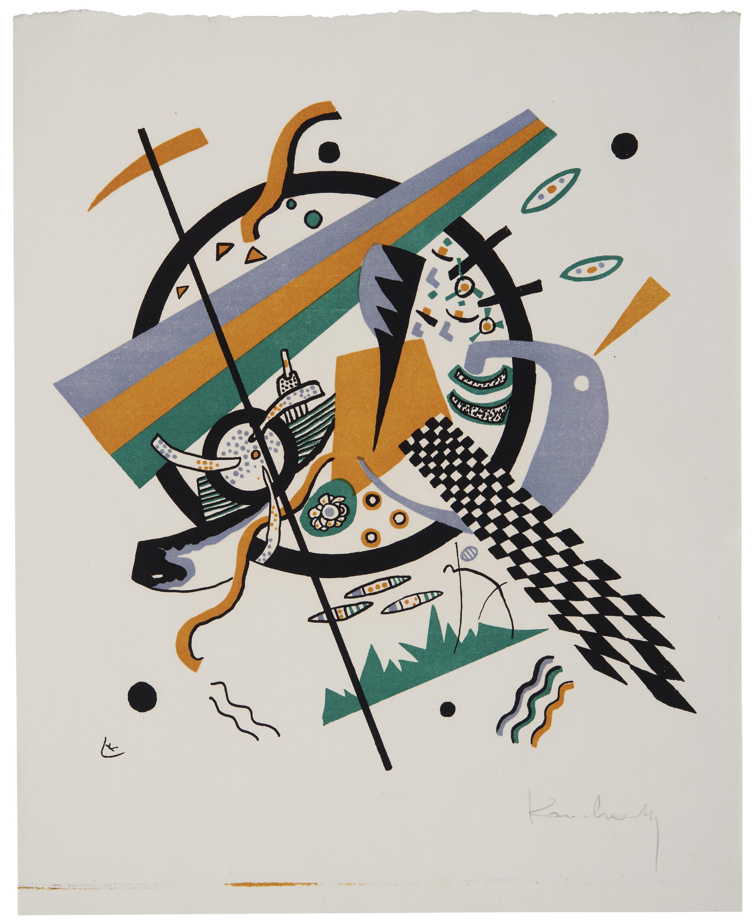 Wassily Kandinsky - Kleine Welten IV