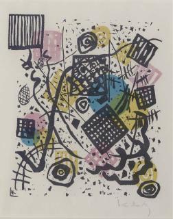 Wassily Kandinsky - Kleine Welten V (Roethel 168)