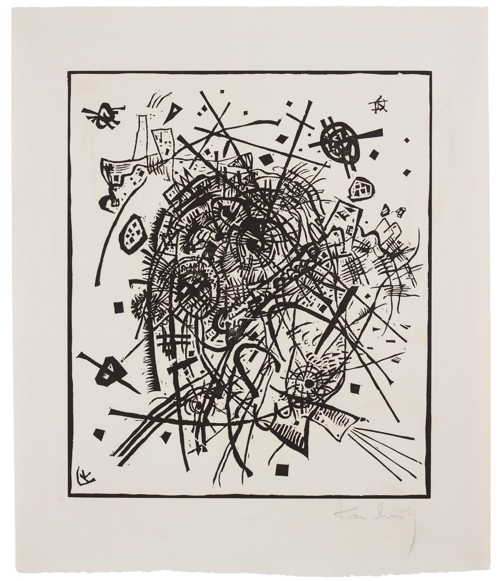 Wassily Kandinsky - ”Kleine Welten VIII”