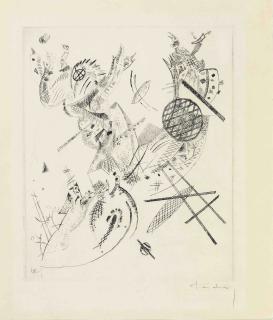 Wassily Kandinsky - Kleine Welten XII (Roethel 175)