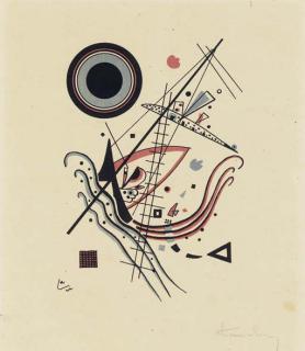 Wassily Kandinsky - Lithographie Blau (R. 163)
