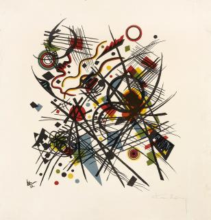 Wassily Kandinsky - Lithographie Für Die Vierte Bauhausmappe