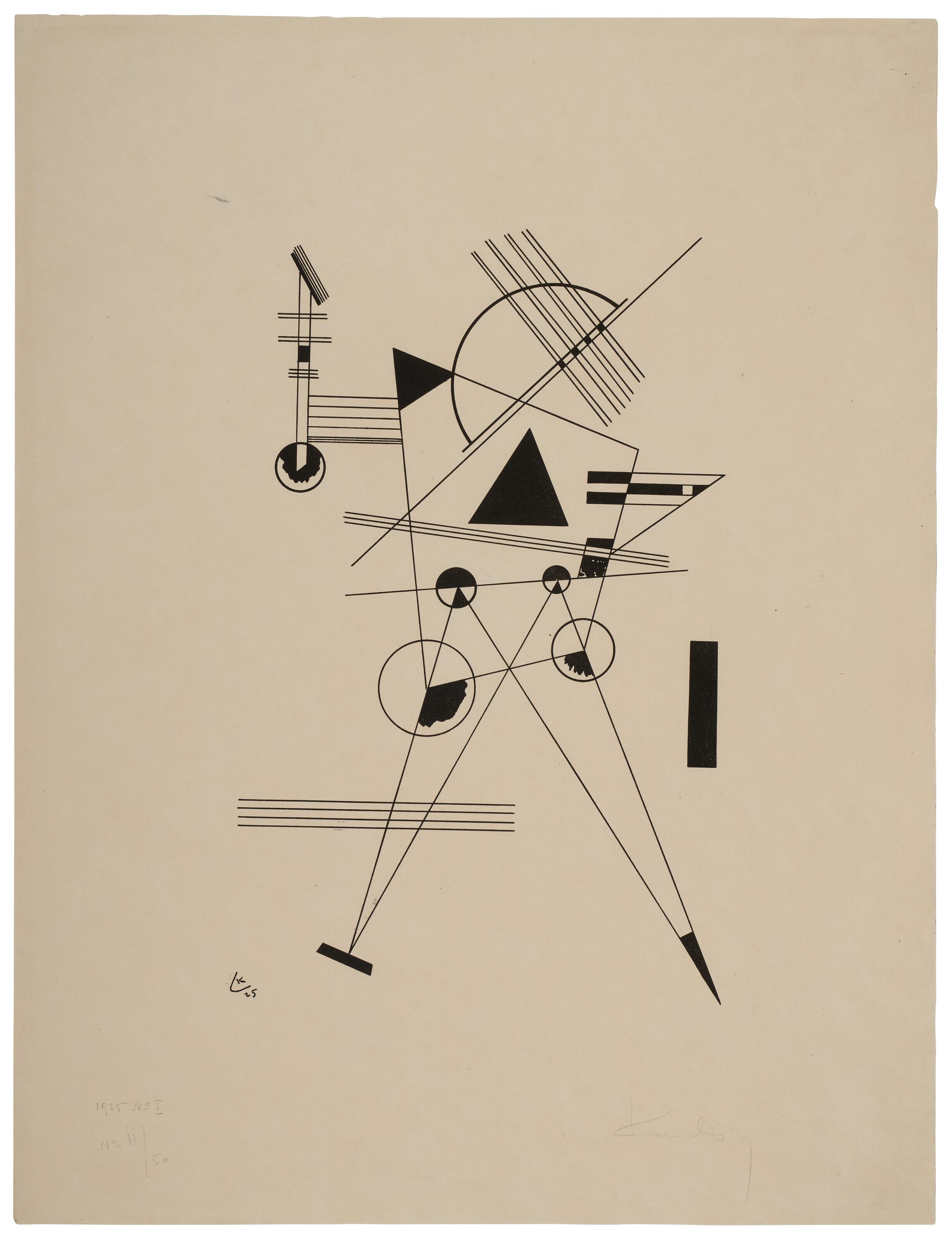 Wassily Kandinsky - Lithographie No. 1