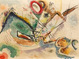 Wassily Kandinsky - Ohne Titel (Komposition)  (Untitled (Composition))