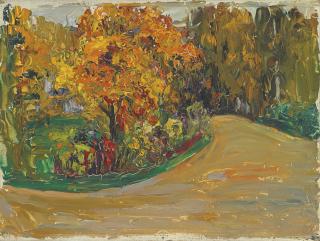 Wassily Kandinsky - Park im Herbst