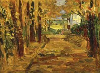 Wassily Kandinsky - Park von St. Cloud--Herbst I