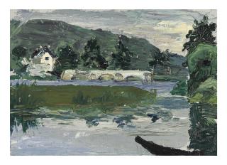Wassily Kandinsky - Paysage avec pont