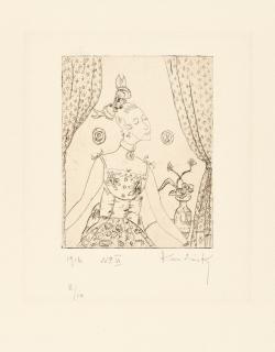 Wassily Kandinsky - Radierung 1916 „No. VI“