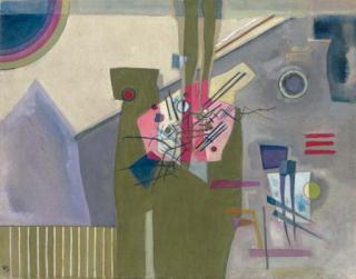 Wassily Kandinsky - Rosa Im Grau