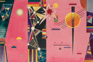 Wassily Kandinsky - Rosa Rot