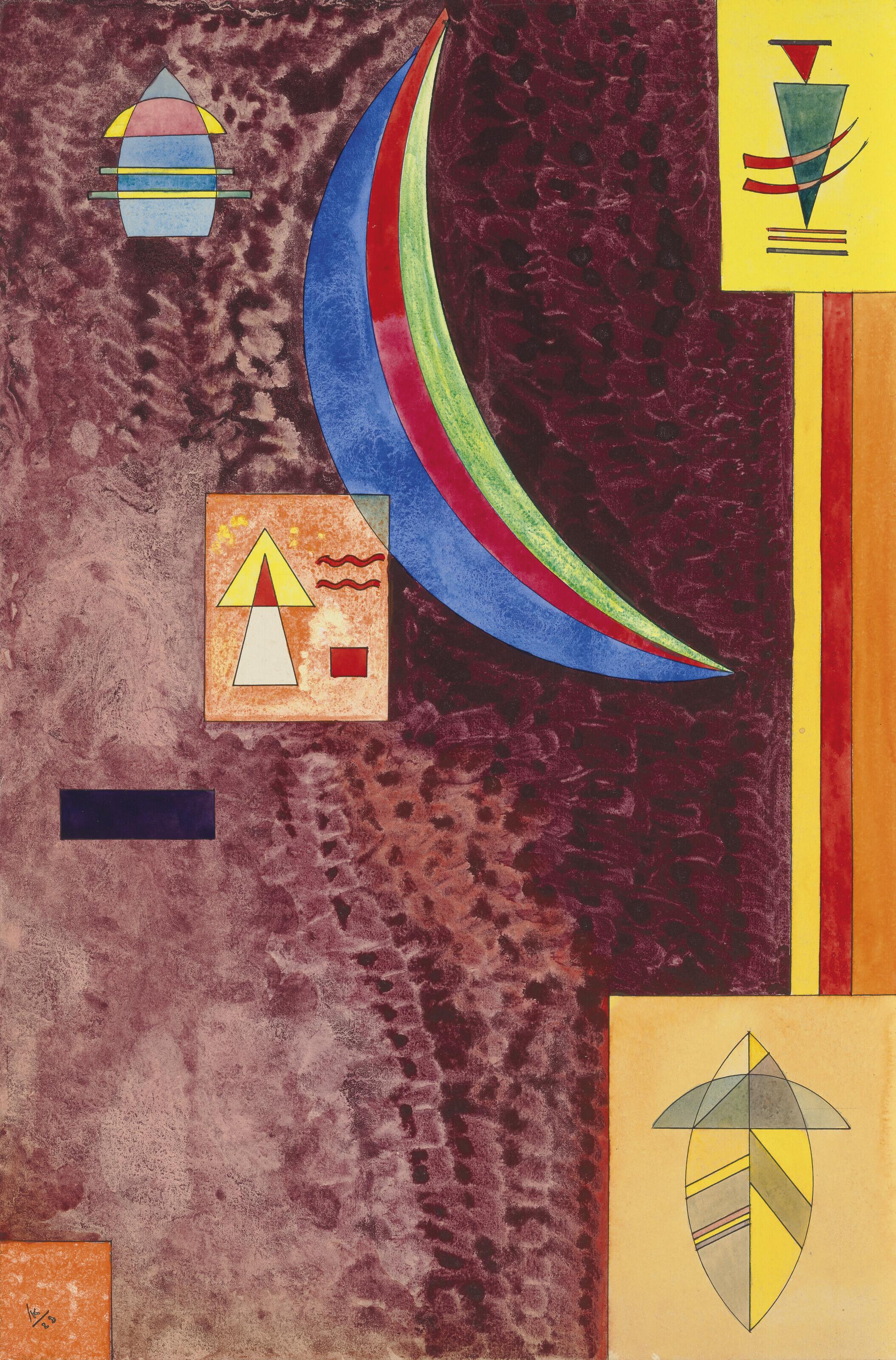 Wassily Kandinsky - Scharf