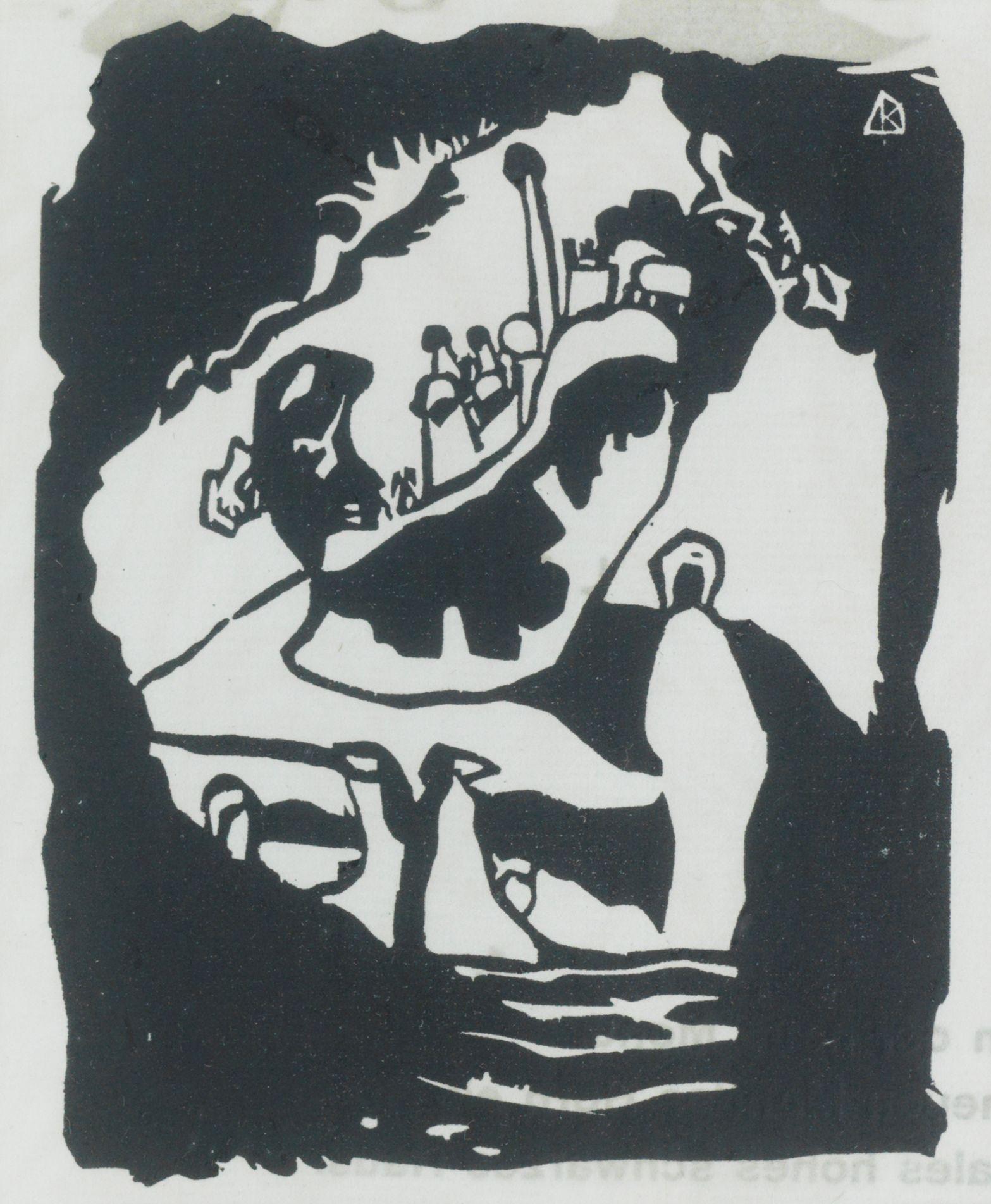 Wassily Kandinsky - Tauflinge, Landschaft, Improvisation, from Klänge Suite 3