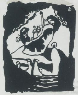 Wassily Kandinsky - Tauflinge, Landschaft, Improvisation, from Klänge Suite 3