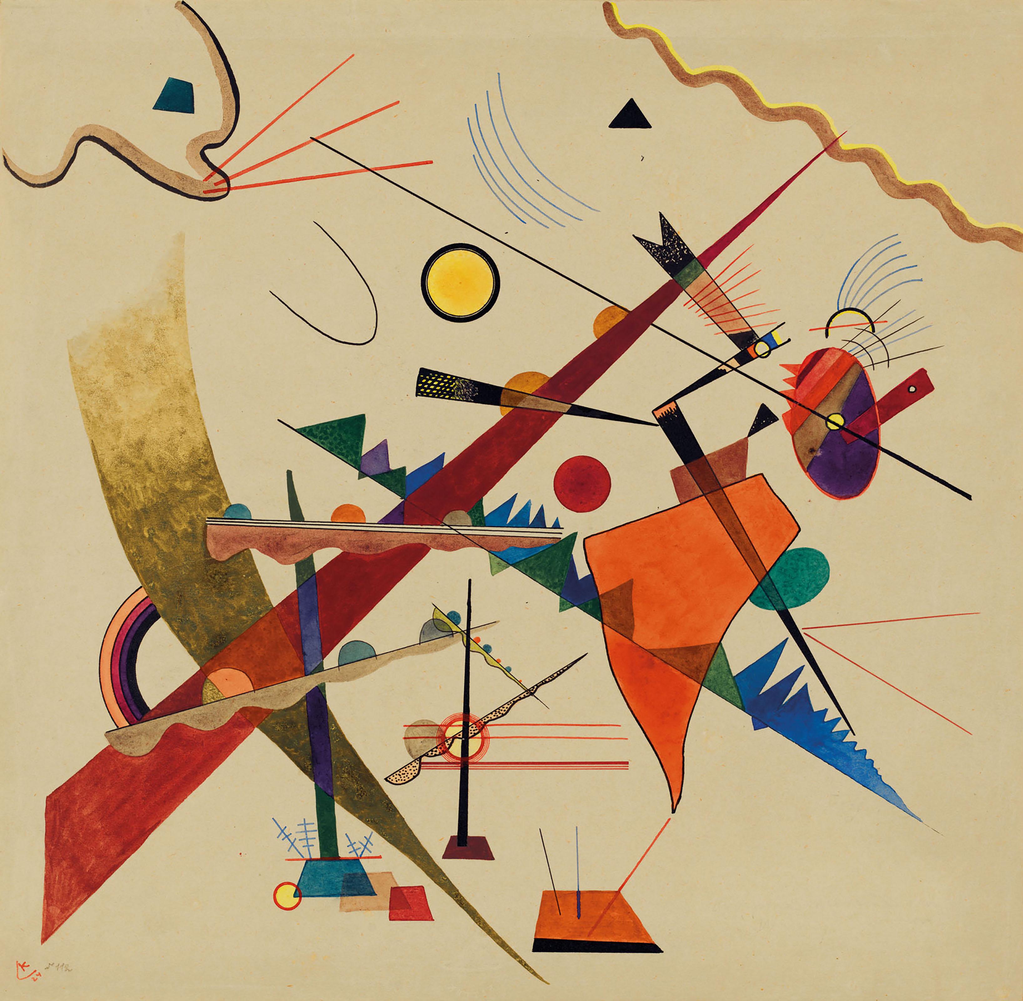 Wassily Kandinsky - Trüber Aufstieg