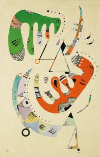 Wassily Kandinsky - Vert Et Rouge