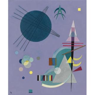 Wassily Kandinsky - Violett-Grün (Violet-Green)