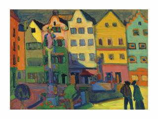 Wassily Kandinsky - Weilheim-Marienplatz